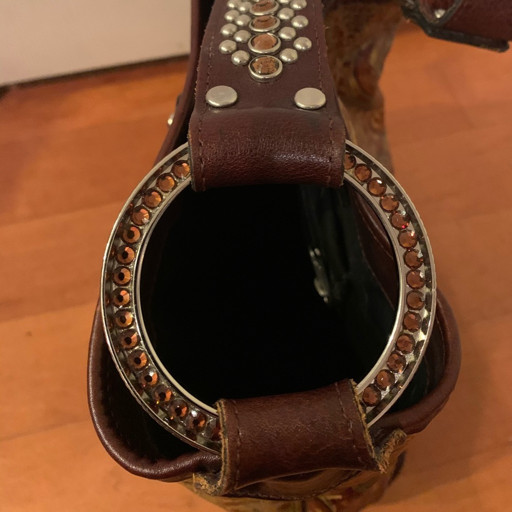 Almost New Raviani Croc Handbag - Picture 6 of 10